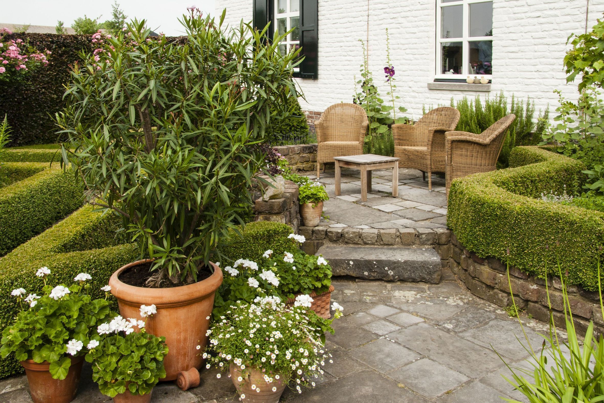 Garten mit Terasse